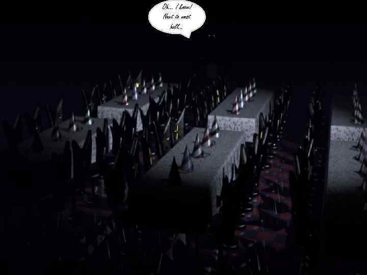 Oh… I know! Next to west hall… 