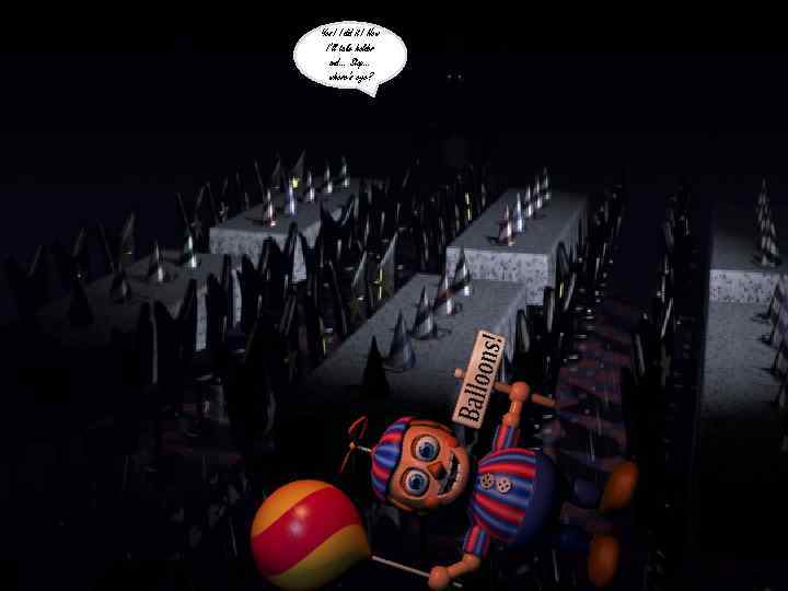 Yes! I did it! Now I’ll take holder and… Stop… where’s eye? 