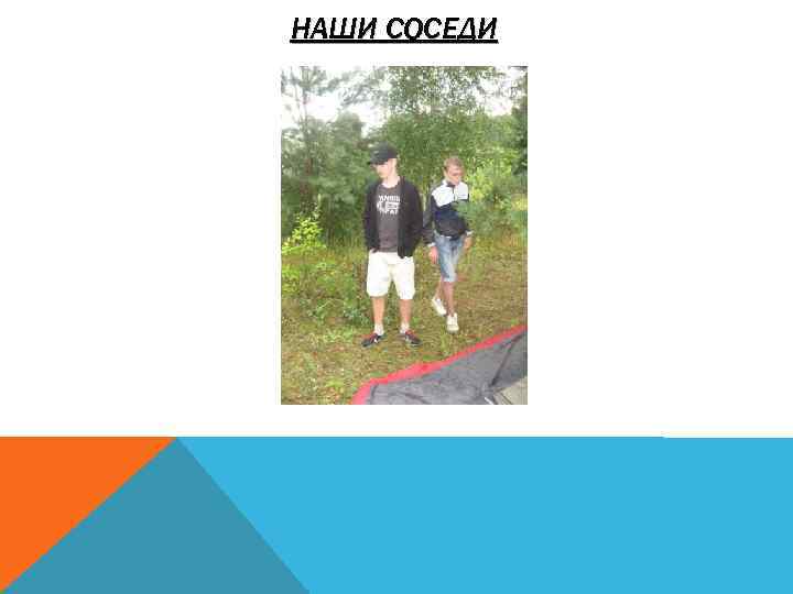 НАШИ СОСЕДИ 