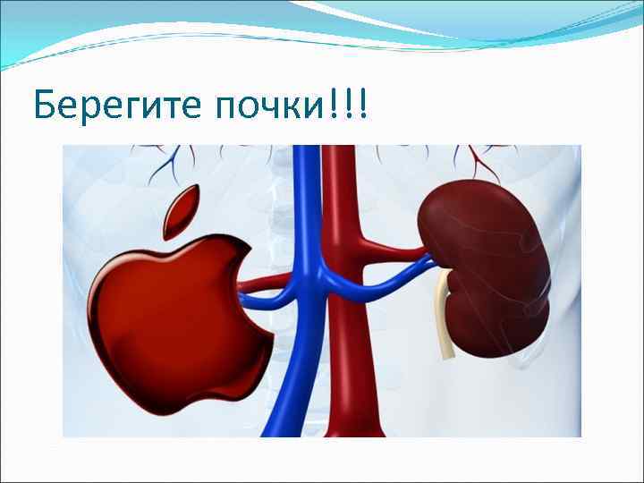 Берегите почки!!! 