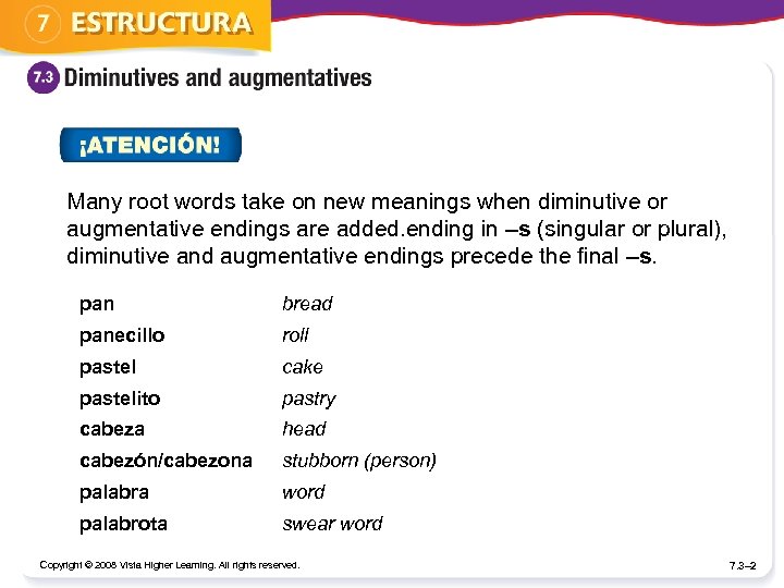 Diminutives And Augmentatives Diminutivos Y Aumentativos