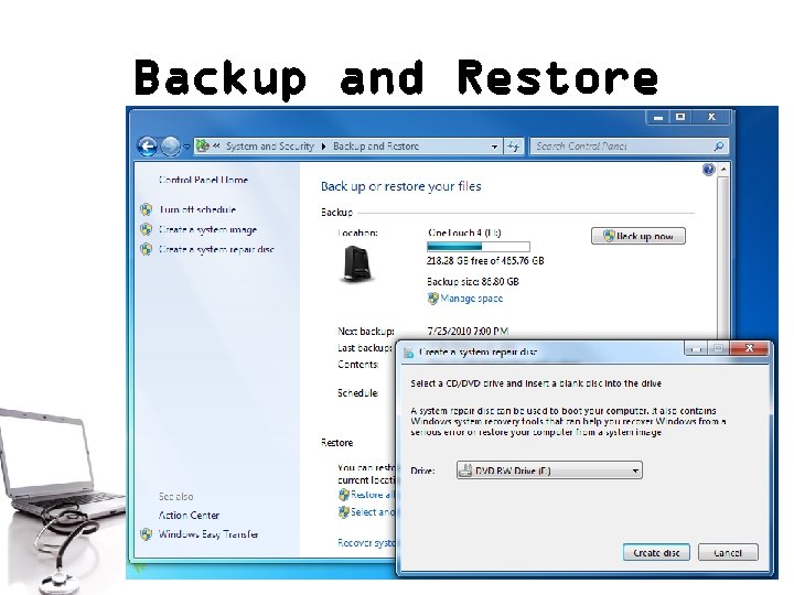 Backup and Restore 13 