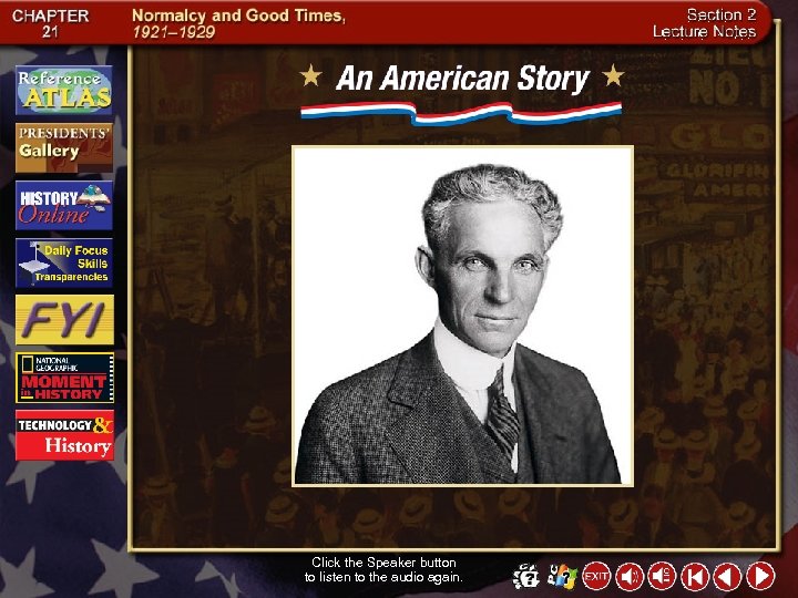 Click the Speaker button to listen to the audio again. 