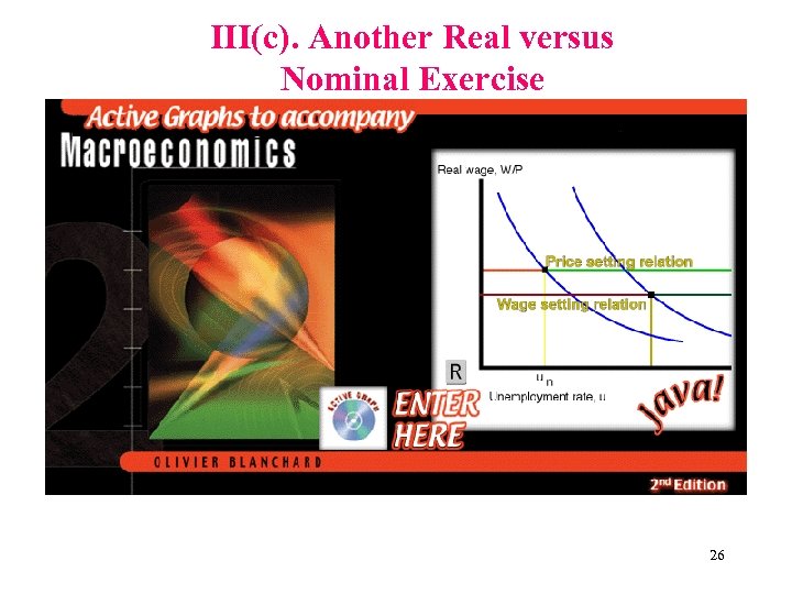 III(c). Another Real versus Nominal Exercise 26 