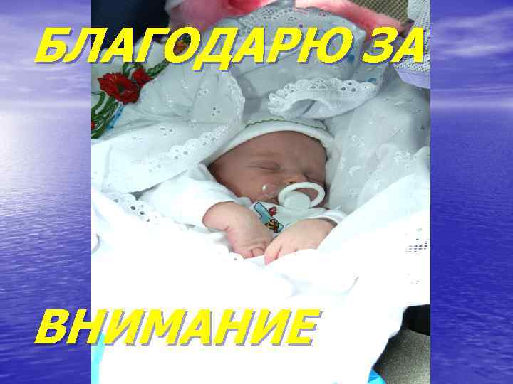 БЛАГОДАРЮ ЗА ВНИМАНИЕ 