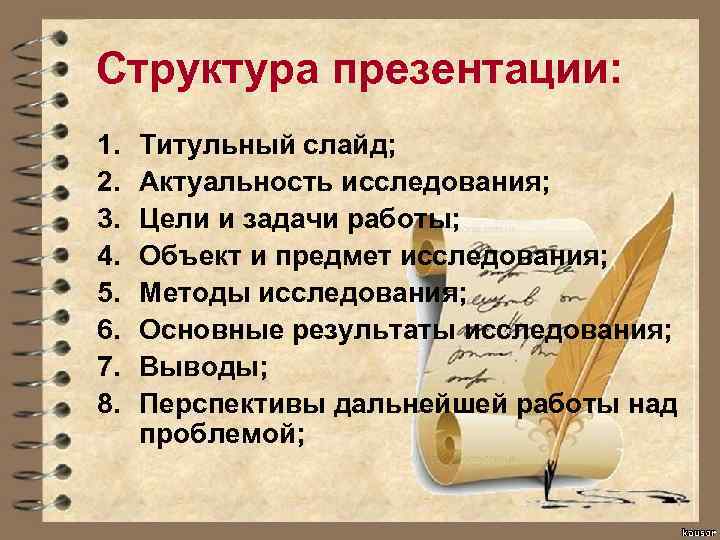 Структура презентации: 1. 2. 3. 4. 5. 6. 7. 8. Титульный слайд; Актуальность исследования;