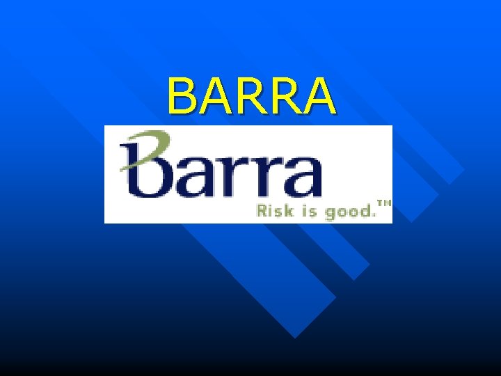 BARRA 