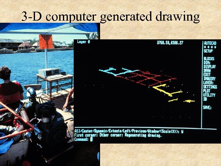 3 -D computer generated drawing 