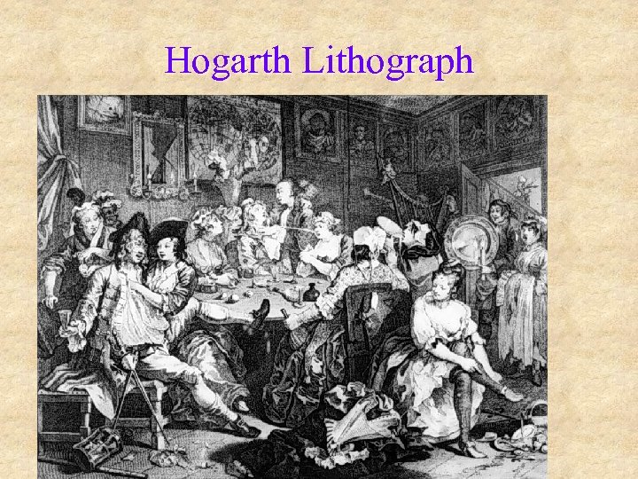 Hogarth Lithograph 