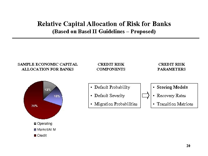 Relative Capital Allocation of Risk for Banks (Based on Basel II Guidelines – Proposed)