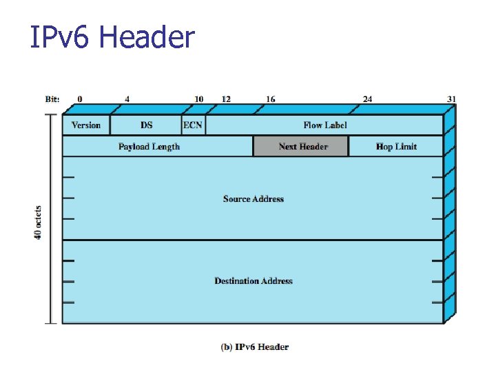 IPv 6 Header 