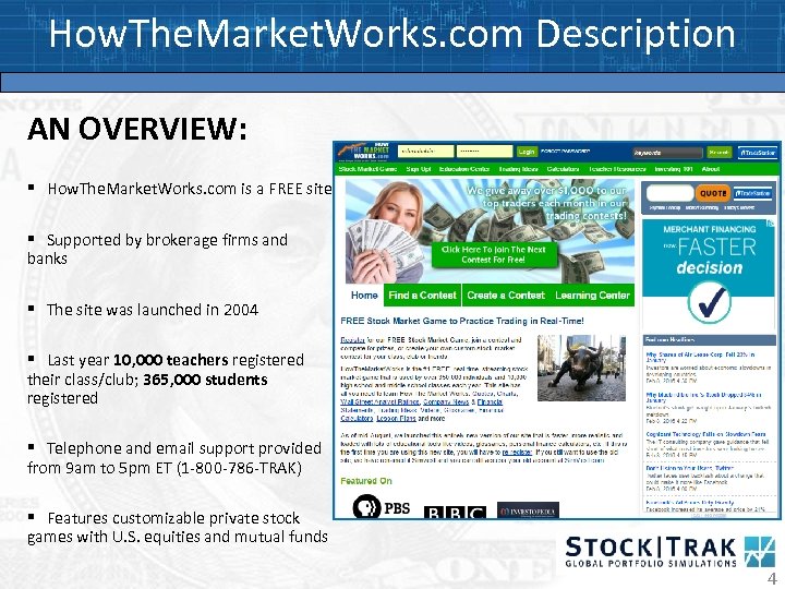 How. The. Market. Works. com Description AN OVERVIEW: § How. The. Market. Works. com