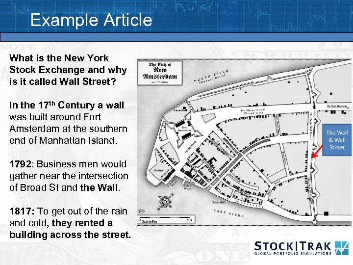 Example Article What is the New York Stock Exchange and why is it called
