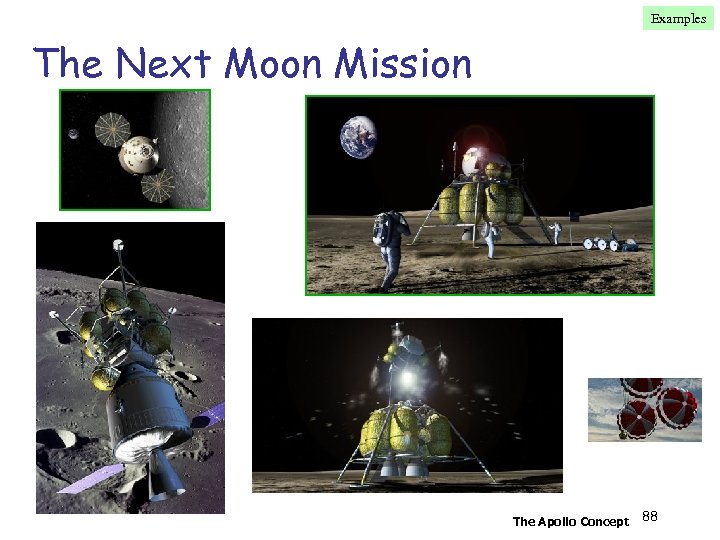 Examples The Next Moon Mission The Apollo Concept 88 