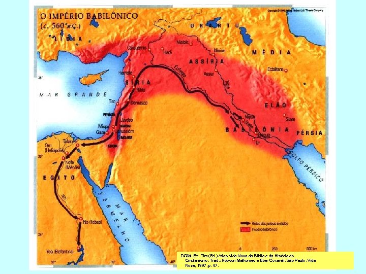 DOWLEY, Tim (Ed. ) Atlas Vida Nova da Bíblia e da História do Cristianismo.