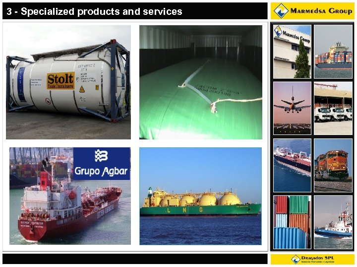 3 - Specialized products and services 