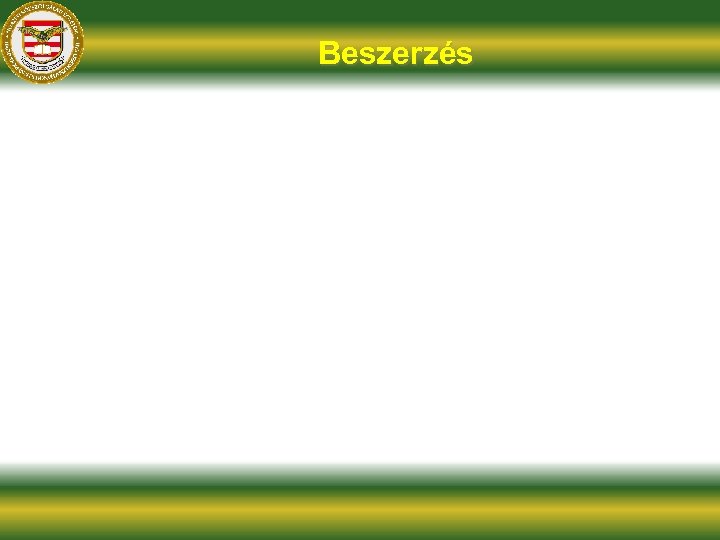 Beszerzés 