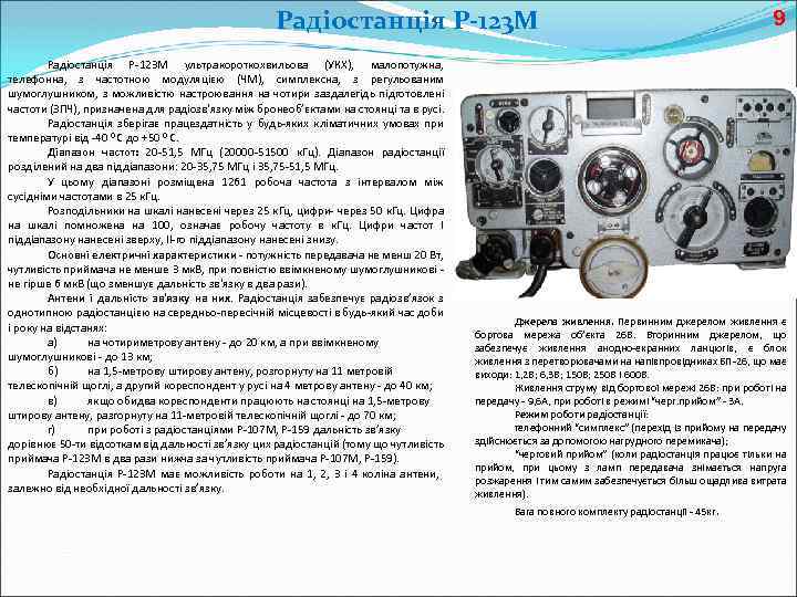 Танковая радиостанция р 123м схема