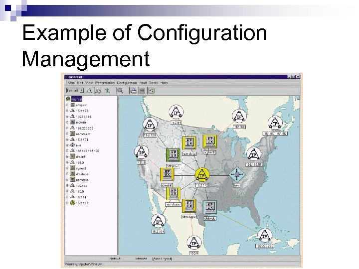 Example of Configuration Management 