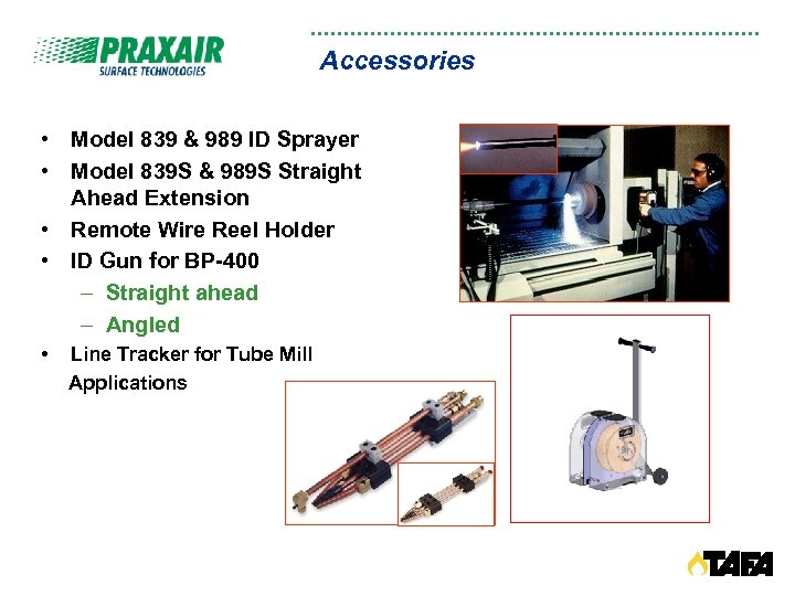 Accessories • Model 839 & 989 ID Sprayer • Model 839 S & 989