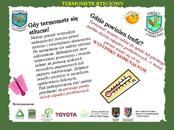 TERMOMETR RTĘCIOWY Gd Ter zie pu mom pow nkt etr uz mo inie bió