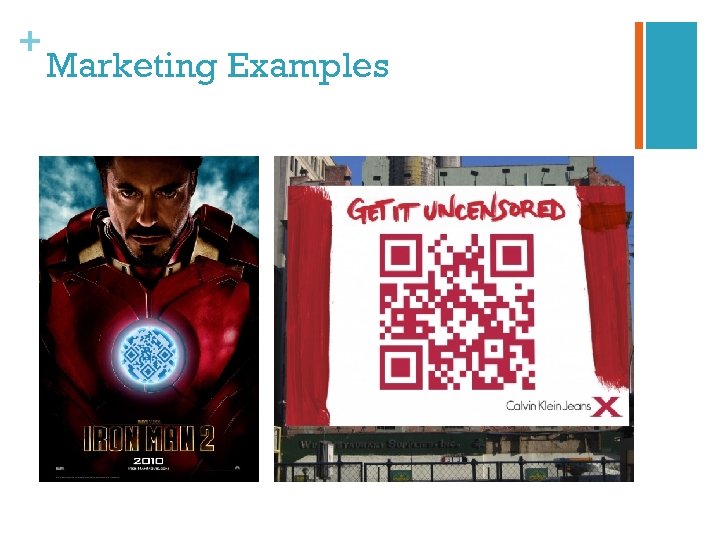 + Marketing Examples 