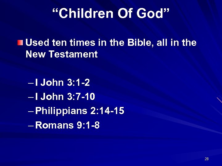 Children Of God Romans 8 14 23 1