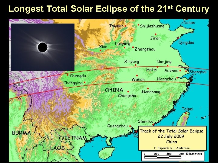 Longest Total Solar Eclipse of the 21 st Century 