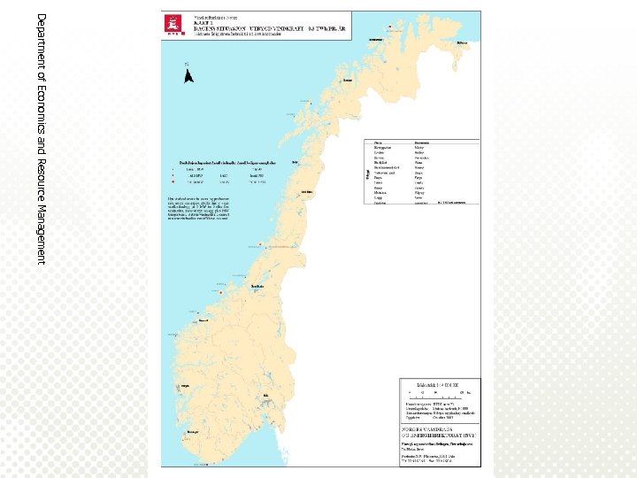 Department of Economics and Resource Management 22 
