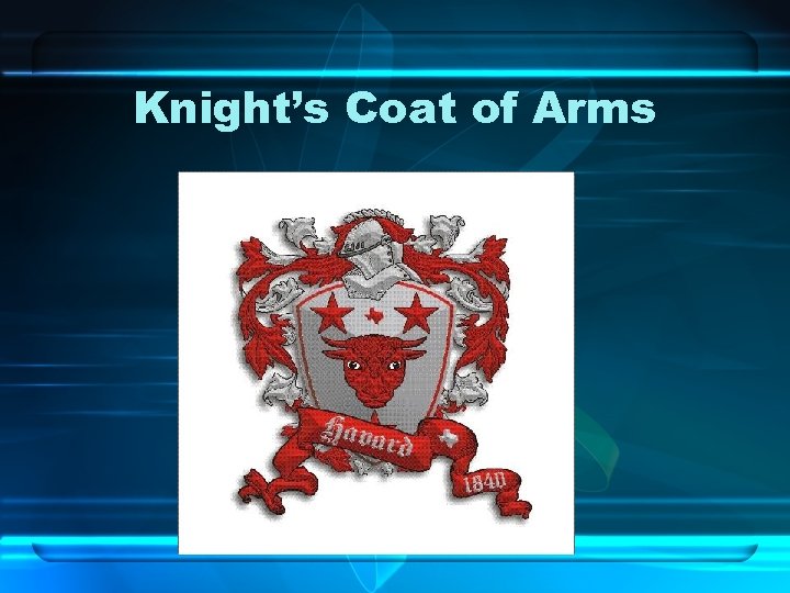 Knight’s Coat of Arms 