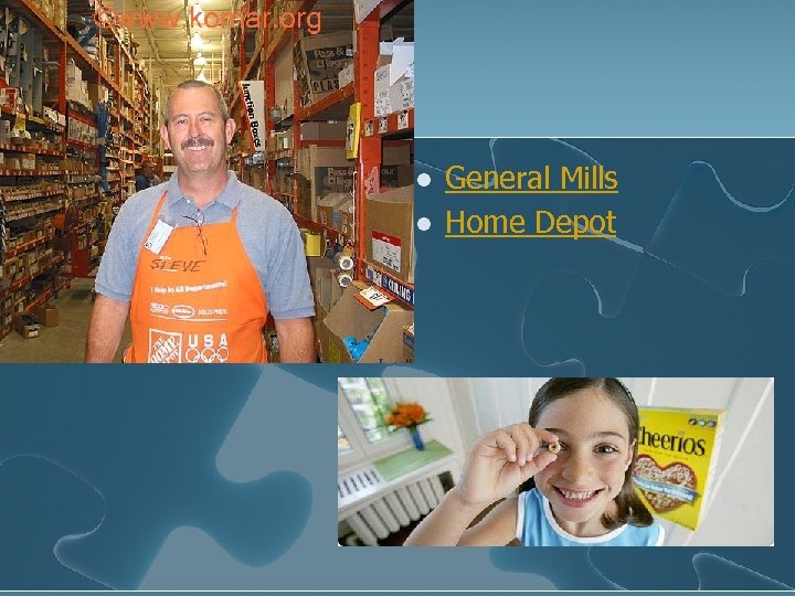 l l General Mills Home Depot 