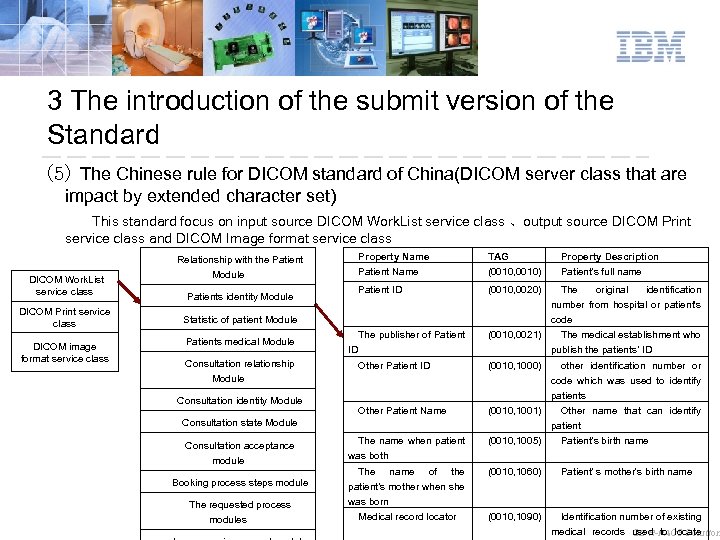 3 The introduction of the submit version of the Standard (5) The Chinese rule