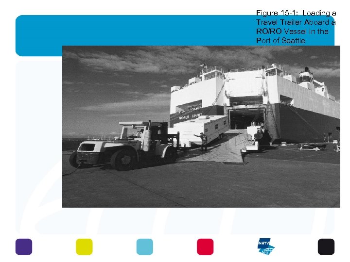 Figure 15 -1: Loading a Travel Trailer Aboard a RO/RO Vessel in the Port