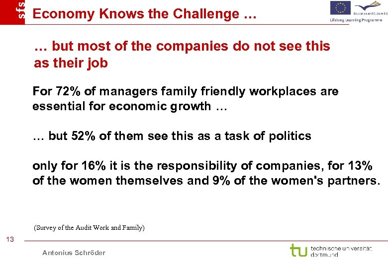Economy Knows the Challenge … … but most of the companies do not see