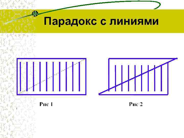 Парадокс с линиями 