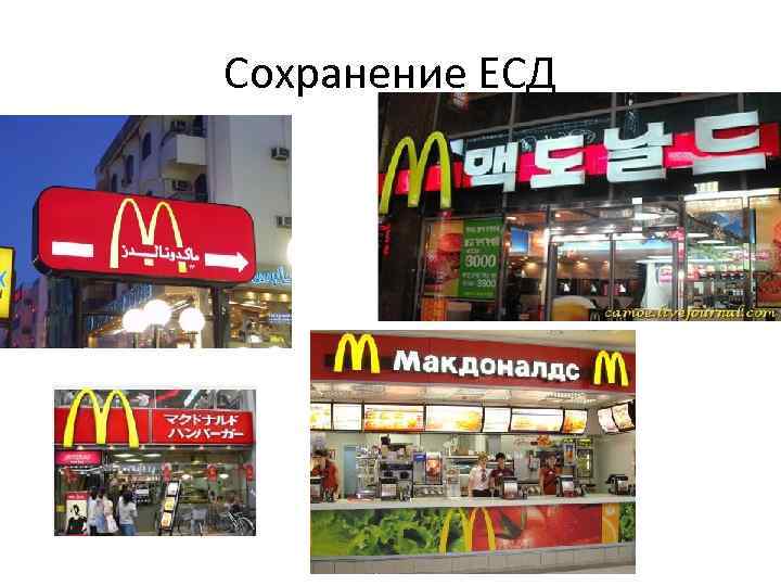 Сохранение ЕСД 