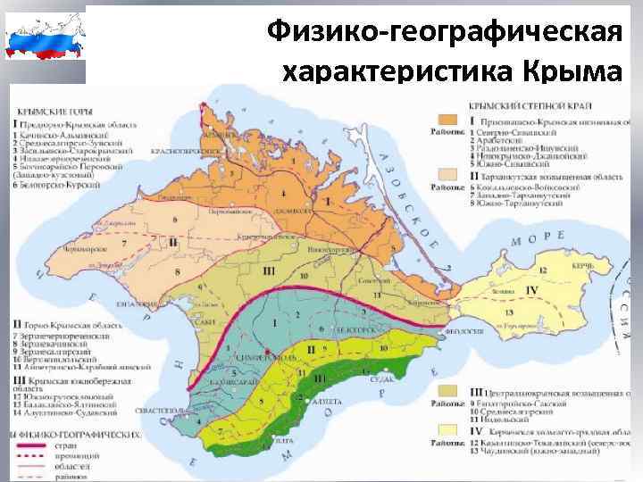 Физико-географическая характеристика Крыма 