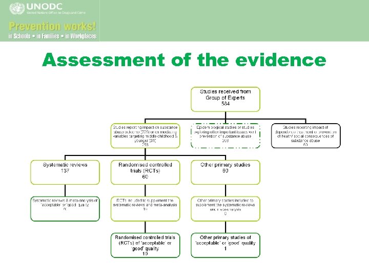 Assessment of the evidence 