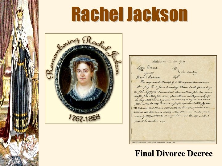 Rachel Jackson Final Divorce Decree 