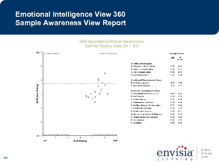 Emotional Intelligence View 360 Sample Awareness View Report 44 