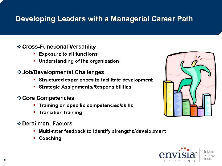 Developing Leaders with a Managerial Career Path v Cross-Functional Versatility Exposure to all functions