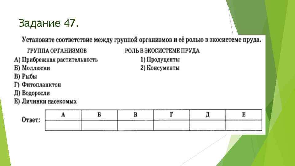 Задание 47. 