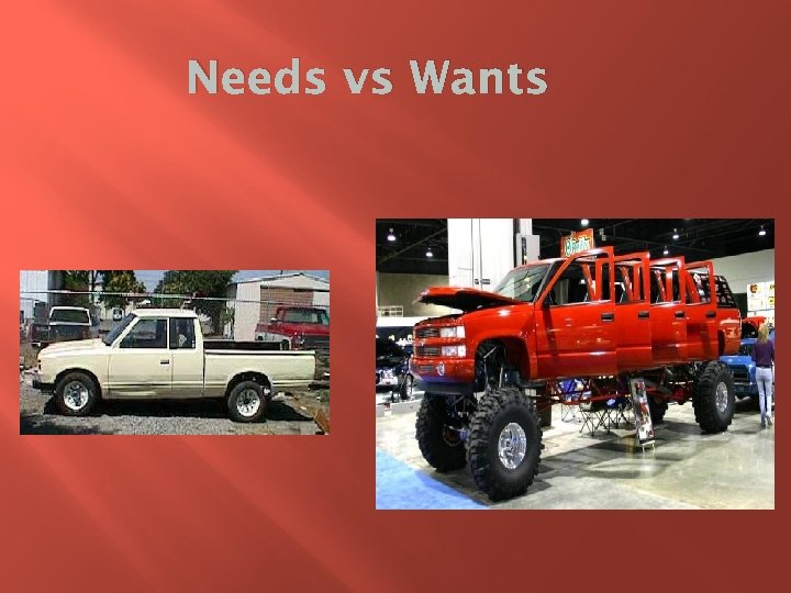 Needs vs Wants 