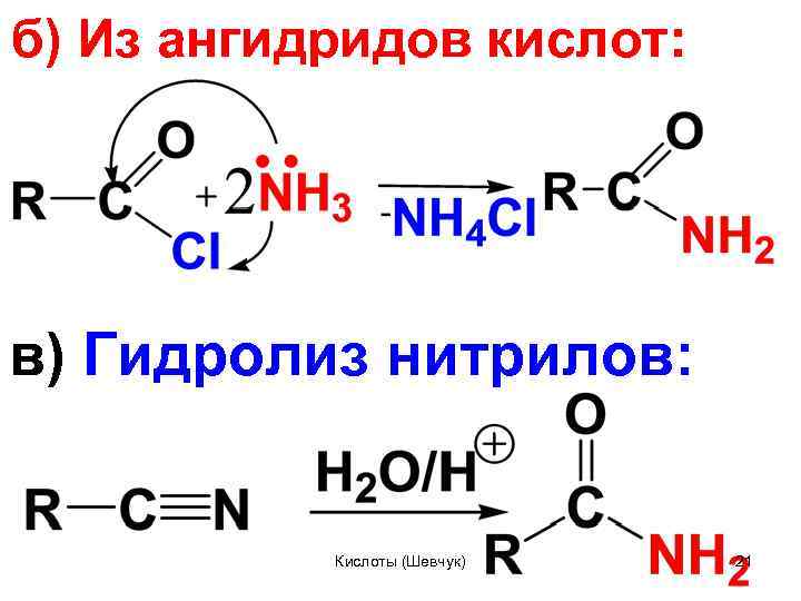 Получение уксусной кислоты гидролизом