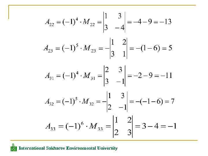 International Sakharov Environmental University 