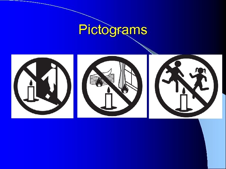 Pictograms 