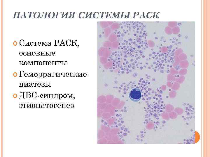 Патология системы. Система регуляции агрегатного состояния крови. Понятие о системе регуляции агрегатного состояния крови. Функциональная система регуляции агрегатного состояния крови. Основные компоненты системы регуляции агрегатного состояния крови..