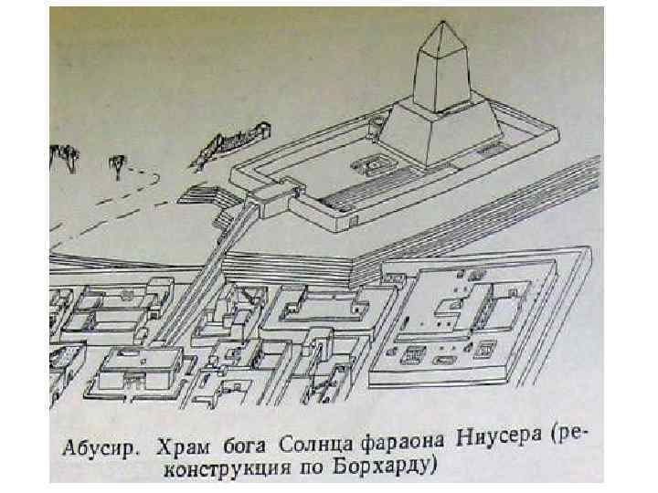 Солнечный храм в абусире. Солнечный храм фараона Ниусерра реконструкция. Храм фараона Сахура в Абусире. Храма Ниусера в Абусире.