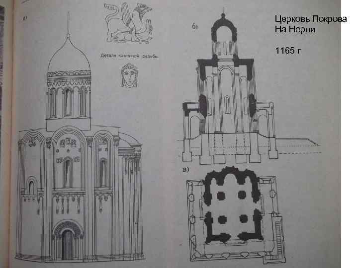 Церковь Покрова На Нерли 1165 г 