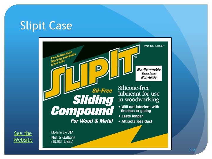 Slipit Case See the Website 7 -15 